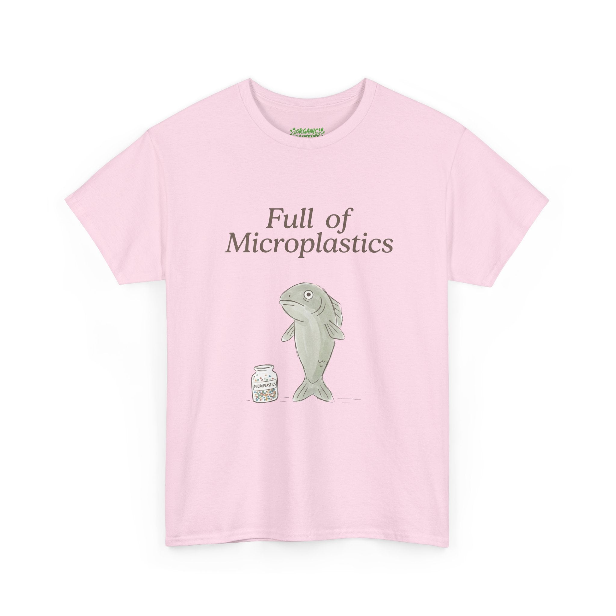 Full of Microplastics Fish Tee