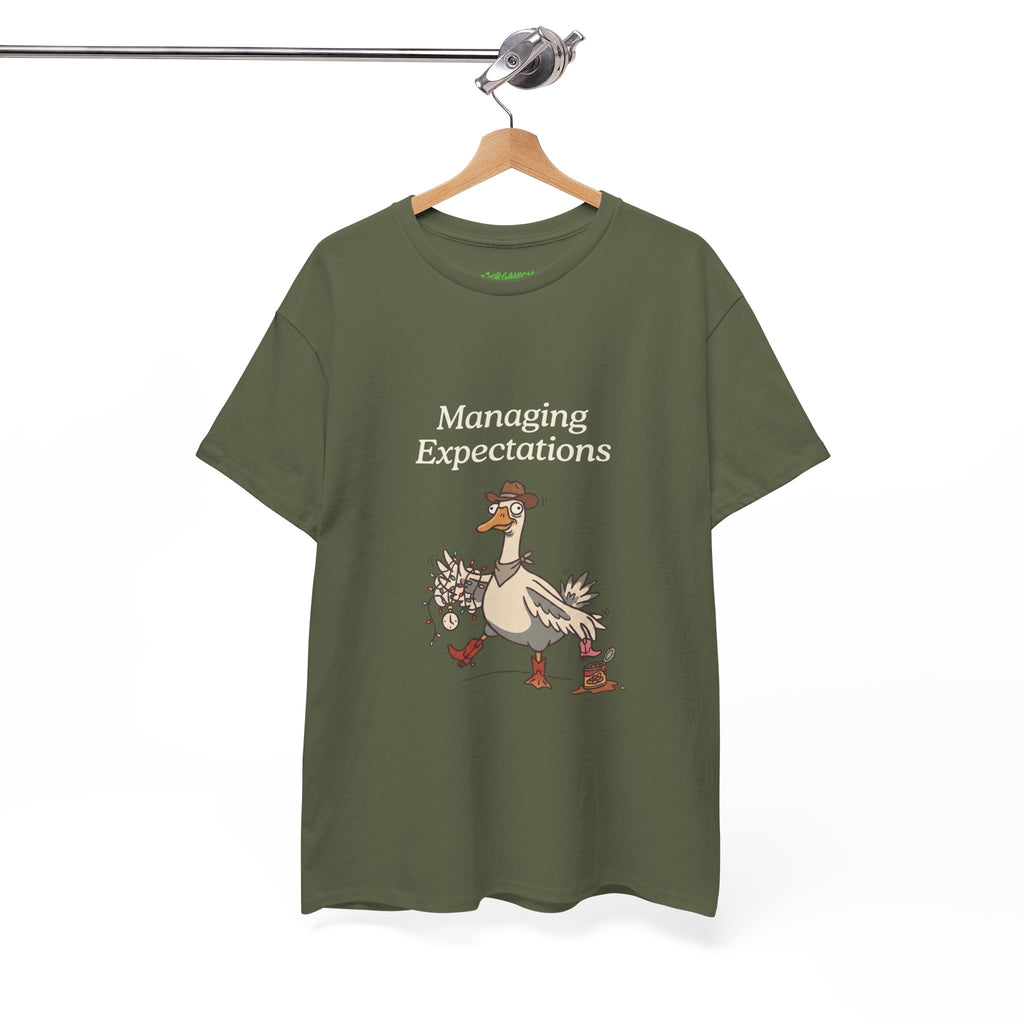 Managing Expectations Goose Tee