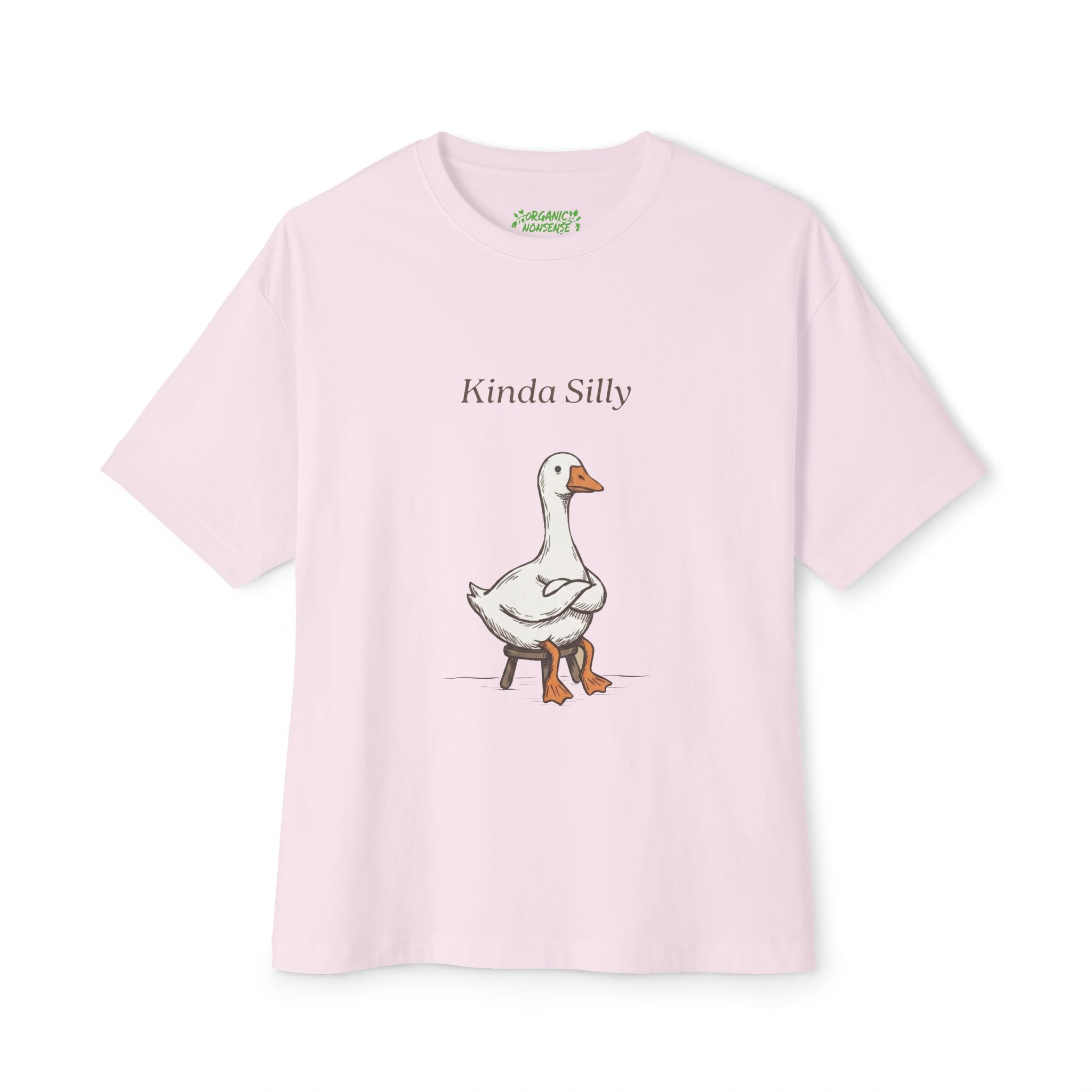 Kinda Silly Oversized Goose Tee