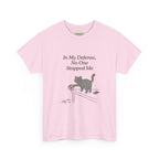 In My Defense, No One Stopped Me Cat Tee