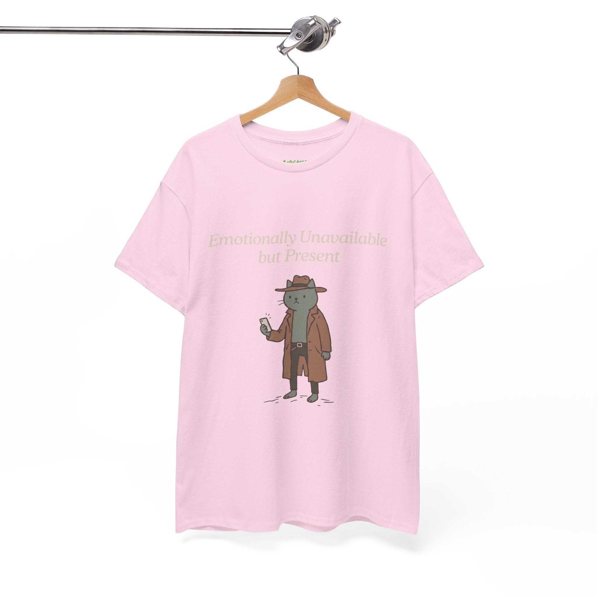 Emotionally Unavailable but Present Cat Tee