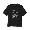 Wash Your Paws Oversized Cat Tee