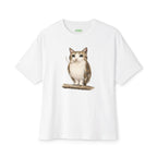 Meowl Smoking Oversized Tee