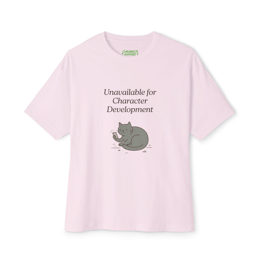 Unavailable for Character Development Oversized Cat Tee