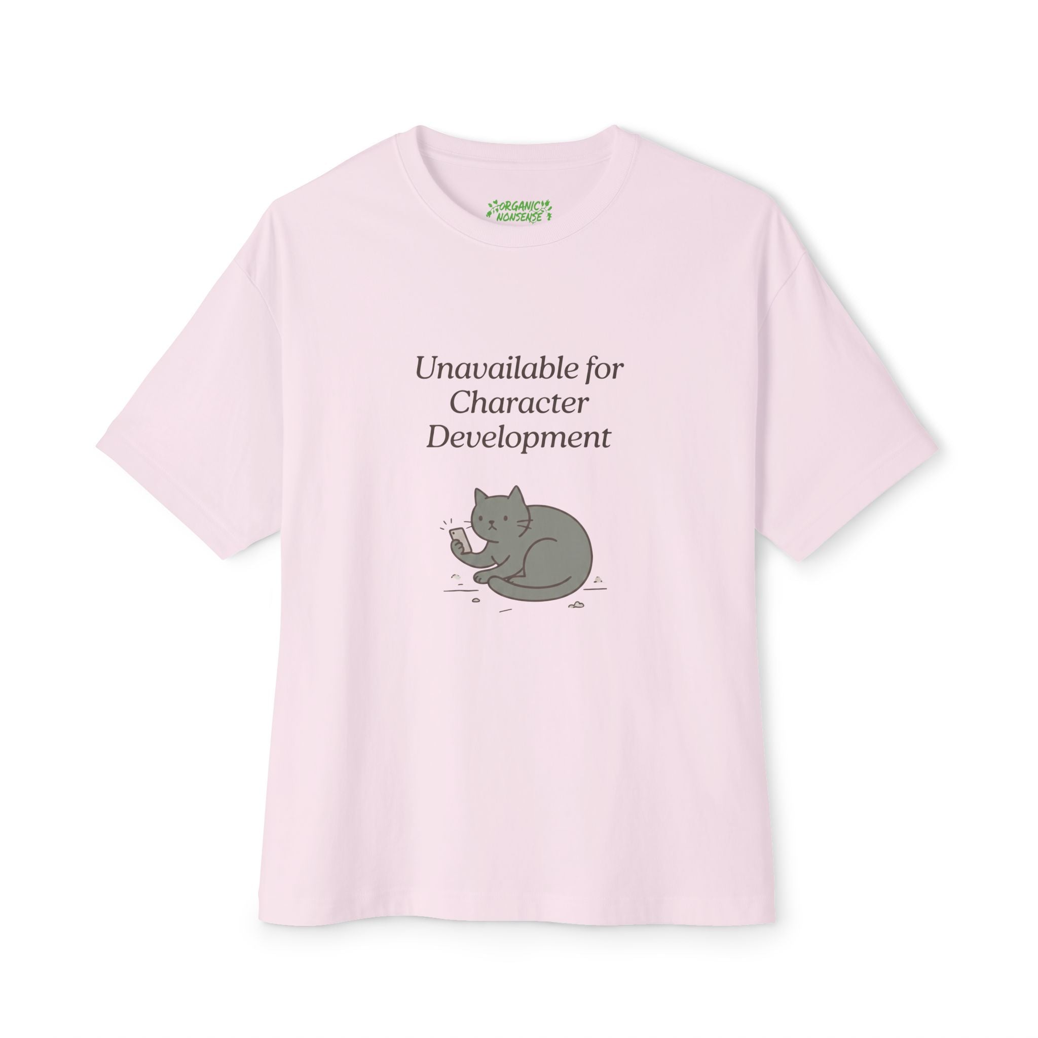 Unavailable for Character Development Oversized Cat Tee