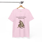 I Reckon I'm Done Socializing Cat Tee
