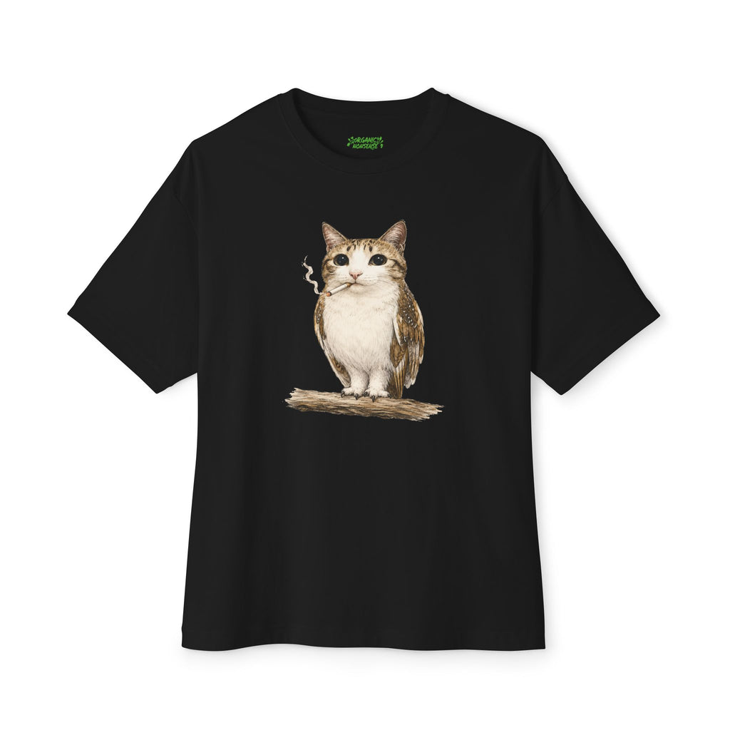 Meowl Smoking Oversized Tee