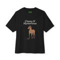Classy & Mysterious Oversized Horse Tee