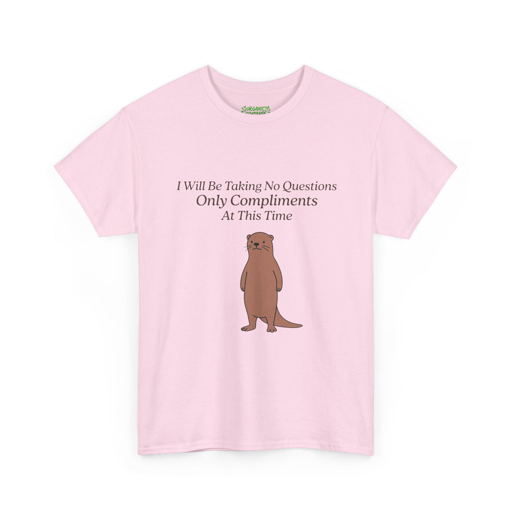 No Questions Otter Tee