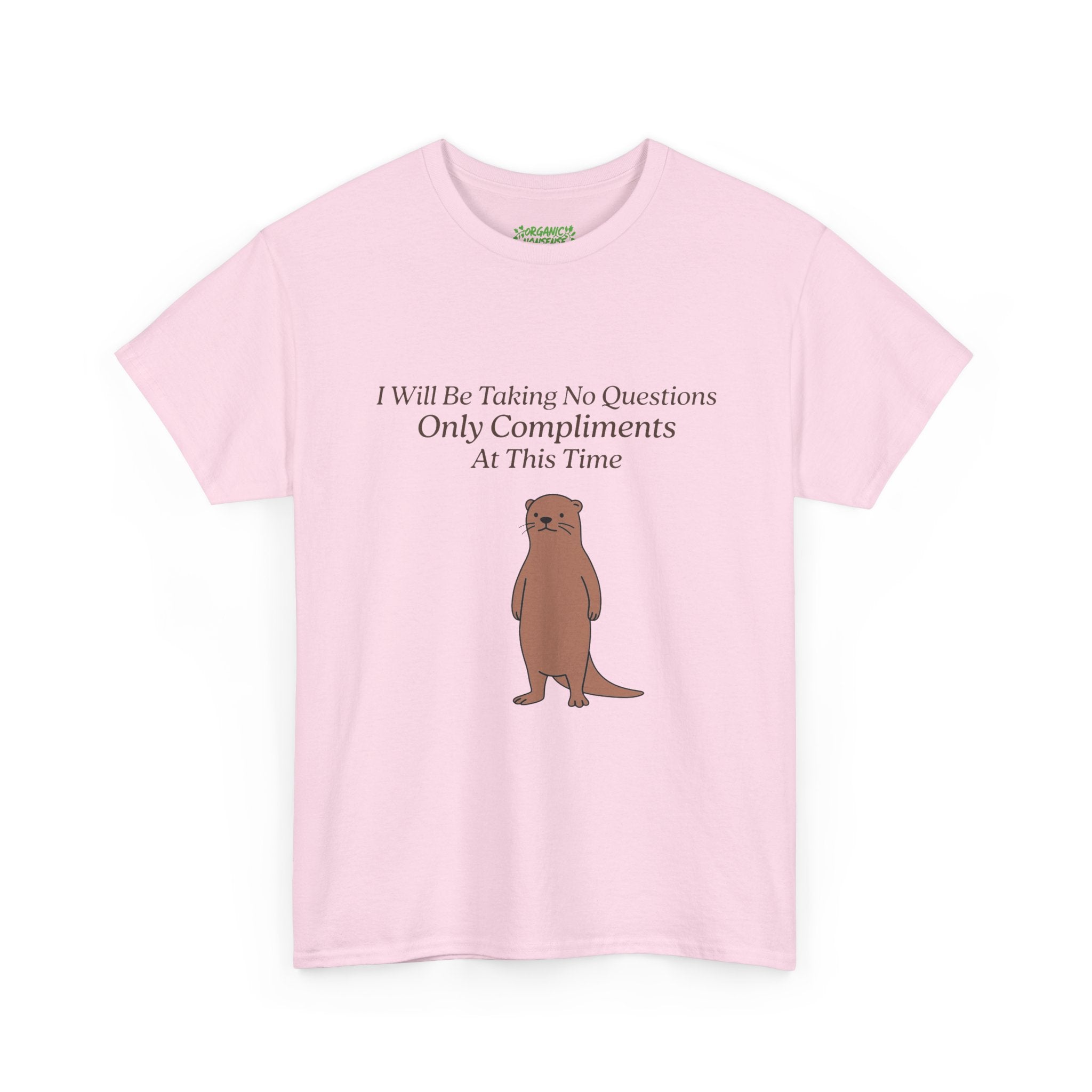 No Questions Otter Tee