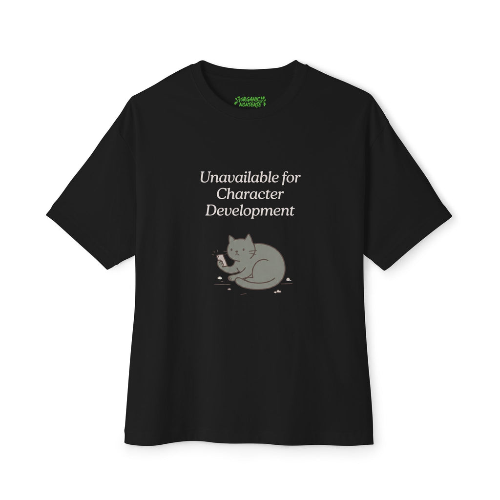 Unavailable for Character Development Oversized Cat Tee