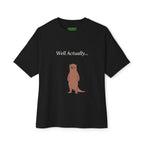 Well Actually Oversized Otter Tee