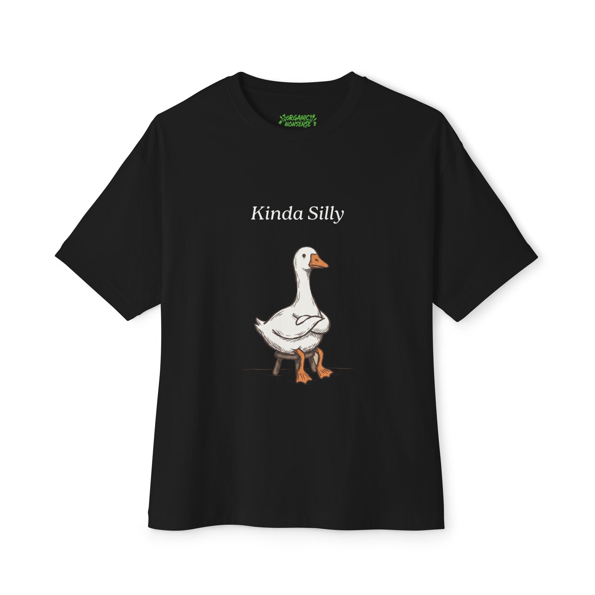 Kinda Silly Oversized Goose Tee