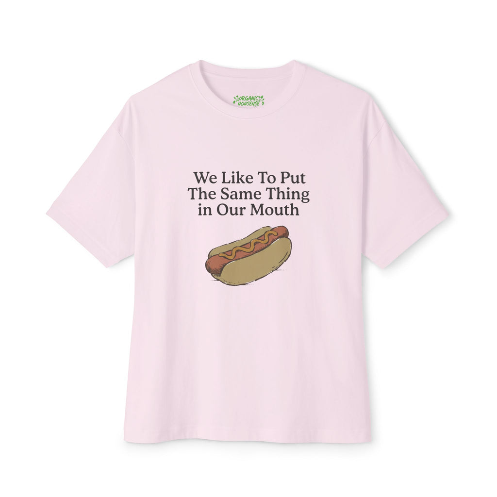Oversized Hot Dog Tee