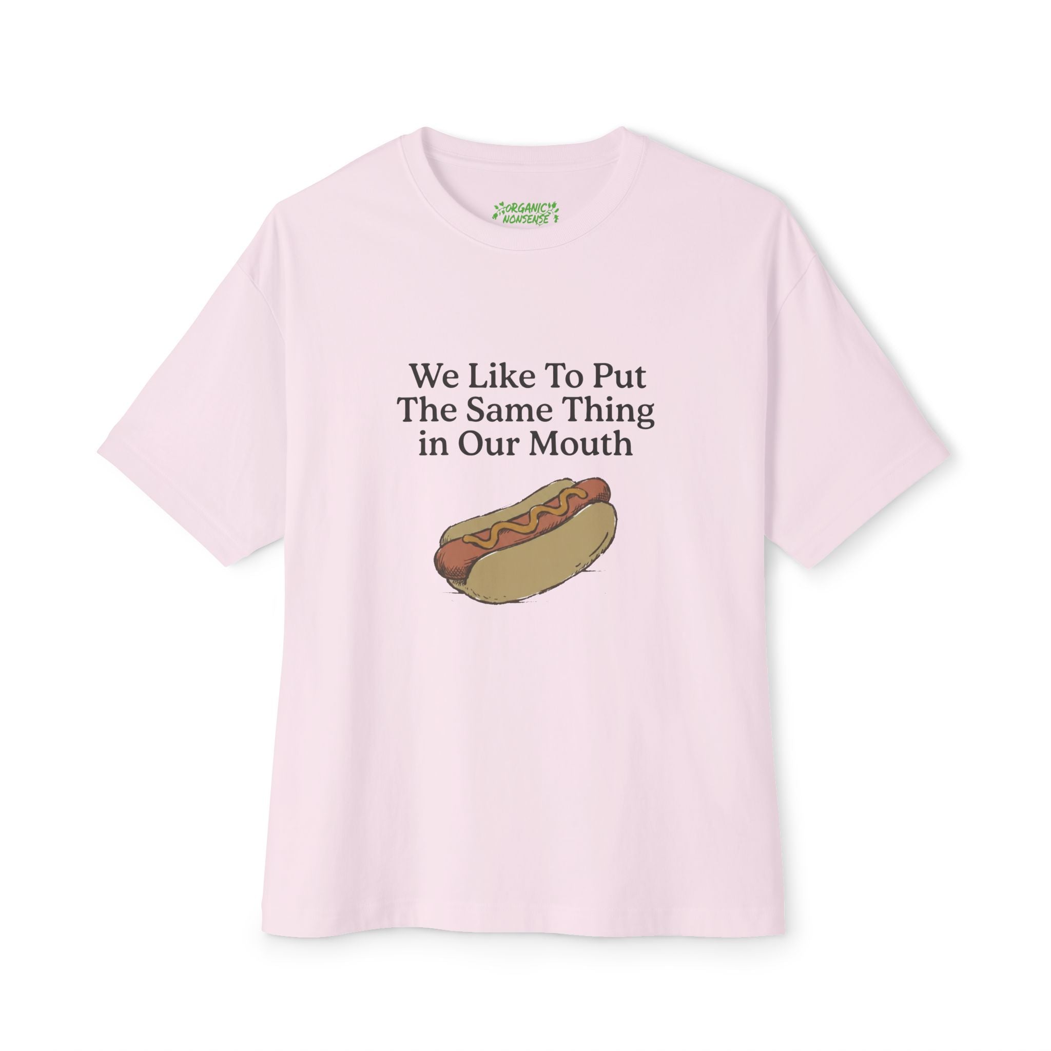 Oversized Hot Dog Tee