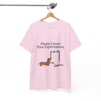 Please Lower Your Expectations Dachshund Tee