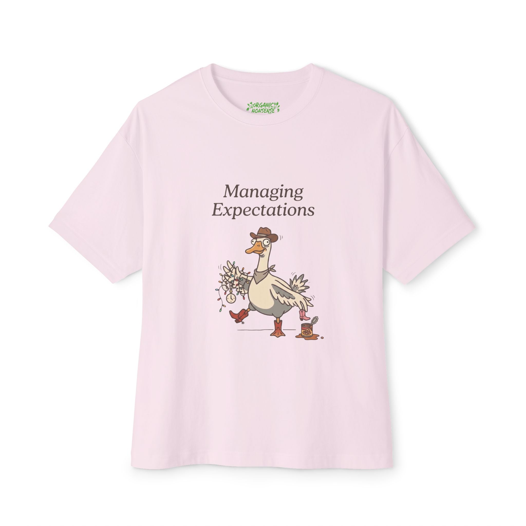 Managing Expectations Oversized Goose Tee