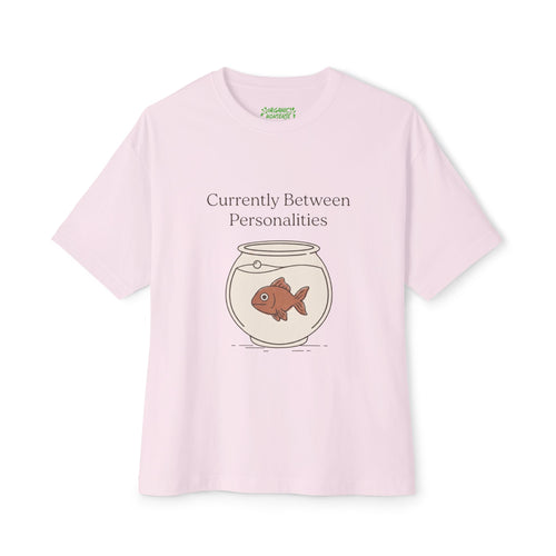 Currently Between Personalities Oversized Goldfish Tee
