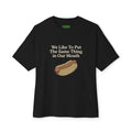 Oversized Hot Dog Tee