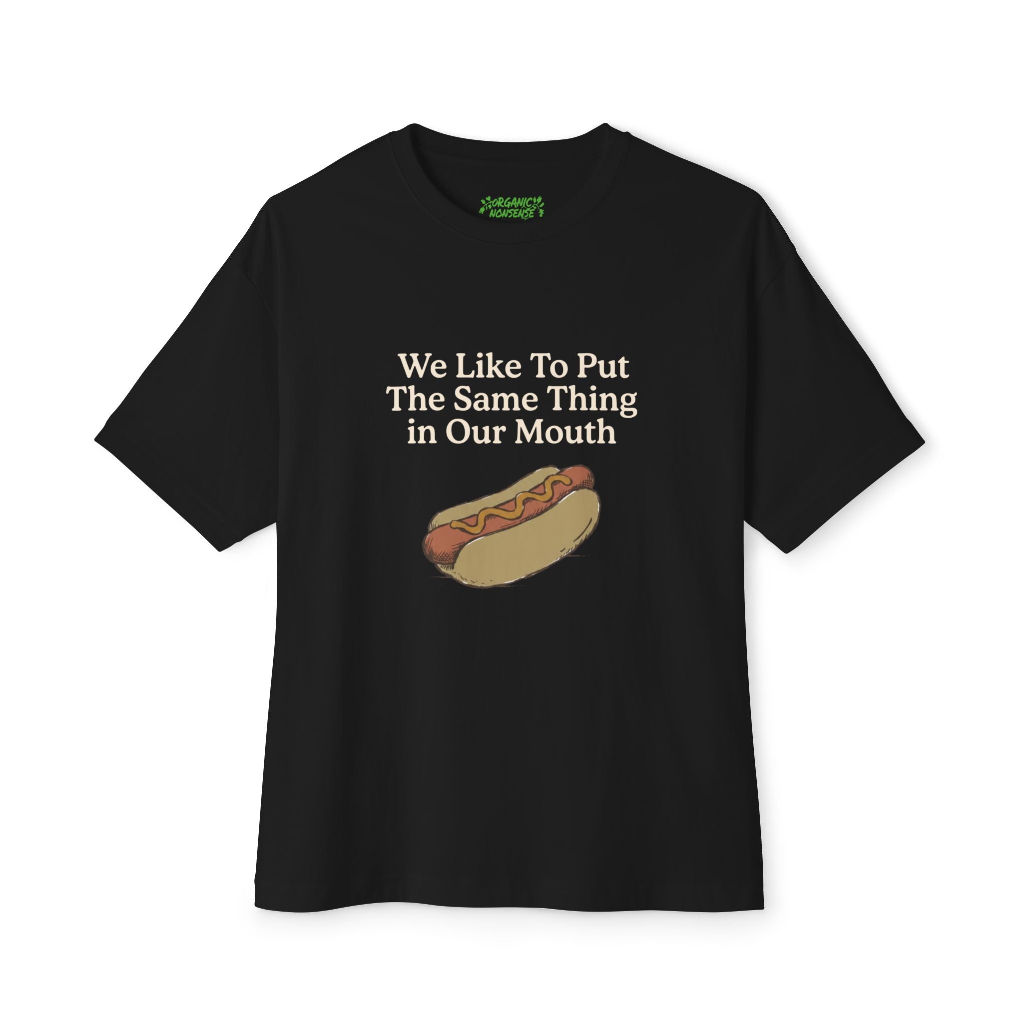 Oversized Hot Dog Tee