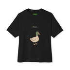 Meow. Oversized Duck Tee