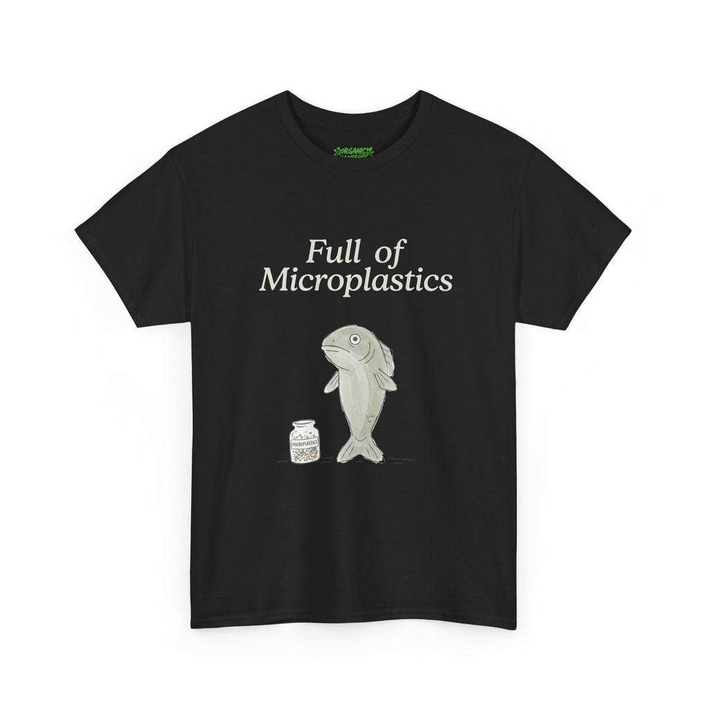 Full of Microplastics Fish Tee