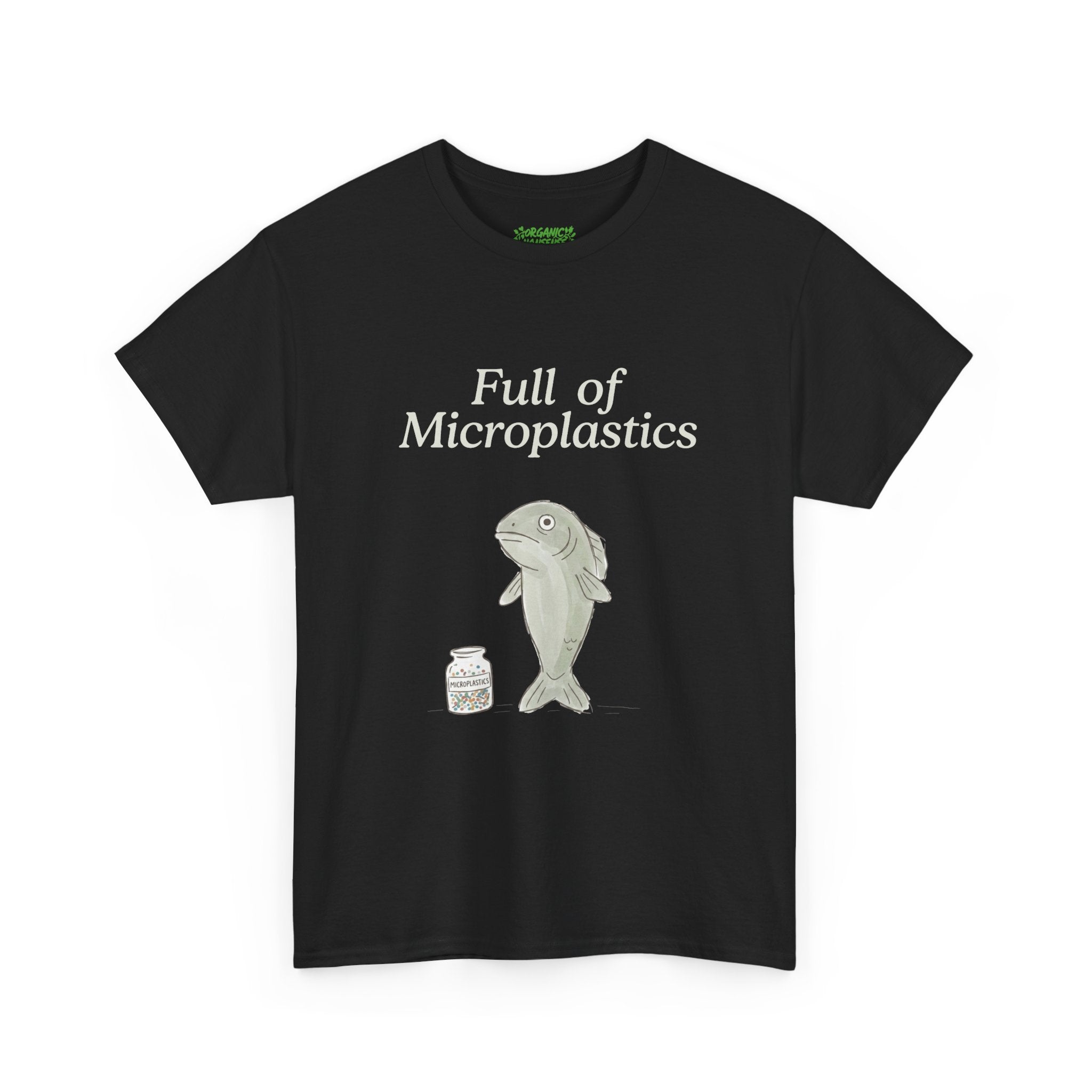 Full of Microplastics Fish Tee