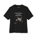 In My Defense, No One Stopped Me Oversized Cat Tee