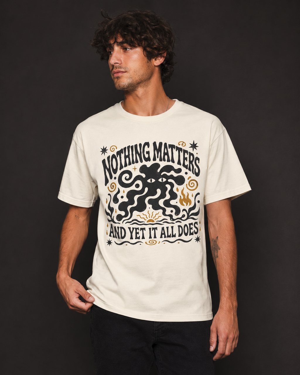 Nothing Matters Oversized Tee
