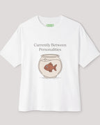 Currently Between Personalities Oversized Goldfish Tee