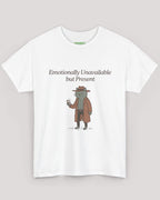 Emotionally Unavailable but Present Cat Tee