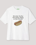 Oversized Hot Dog Tee