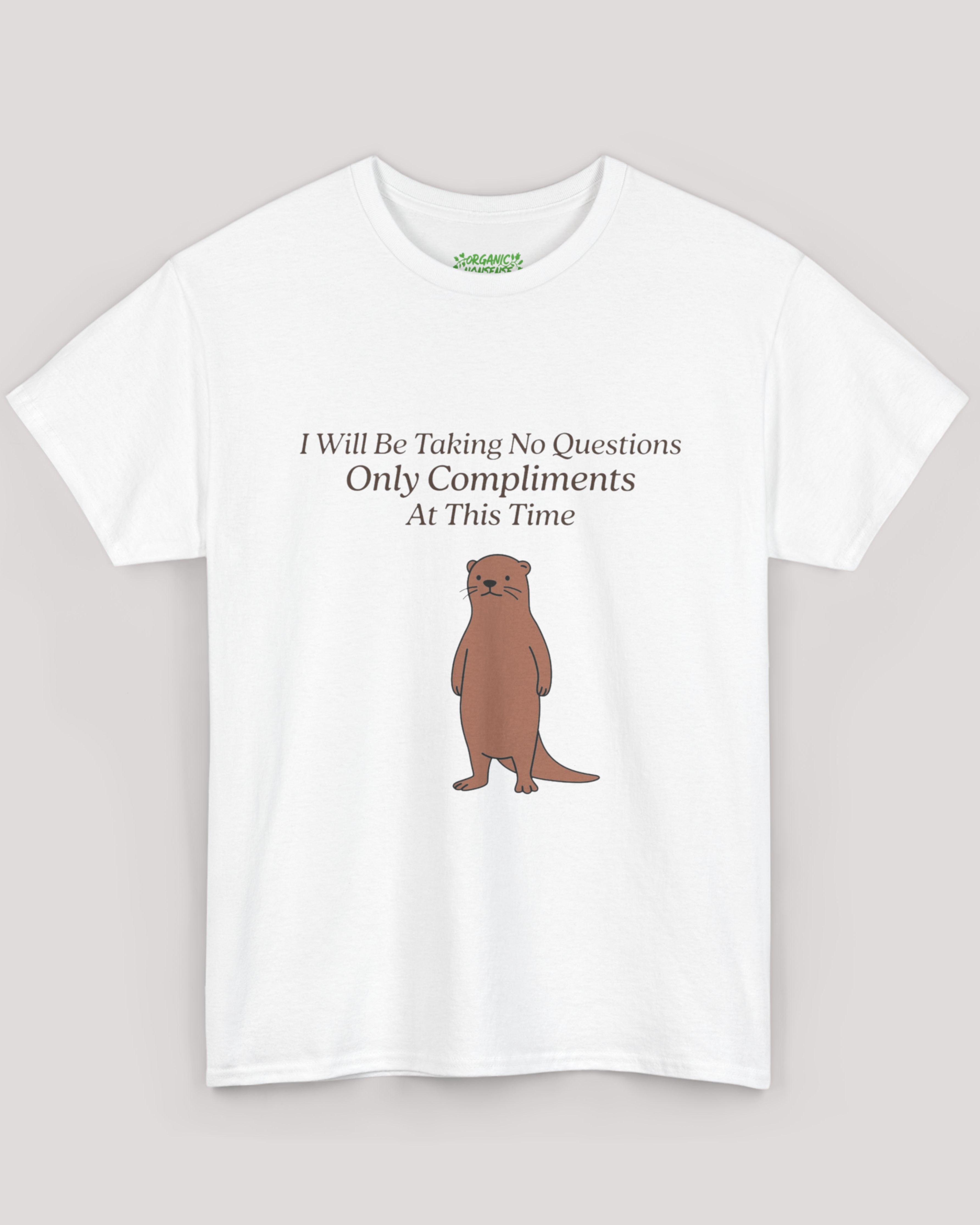 No Questions Otter Tee