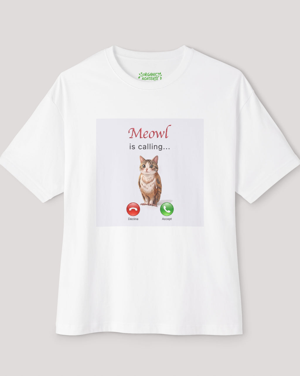Meowl is calling Oversized Tee