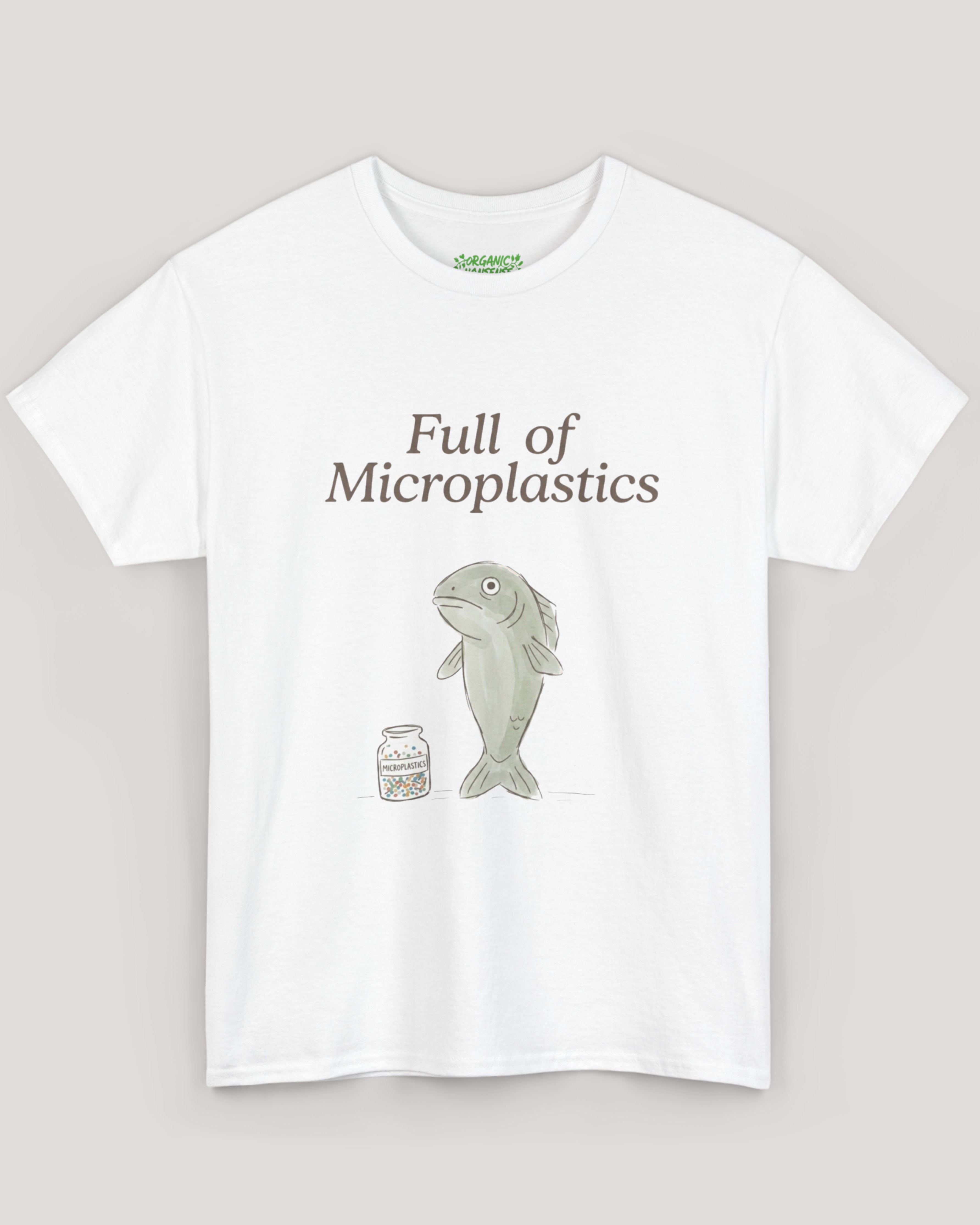 Full of Microplastics Fish Tee