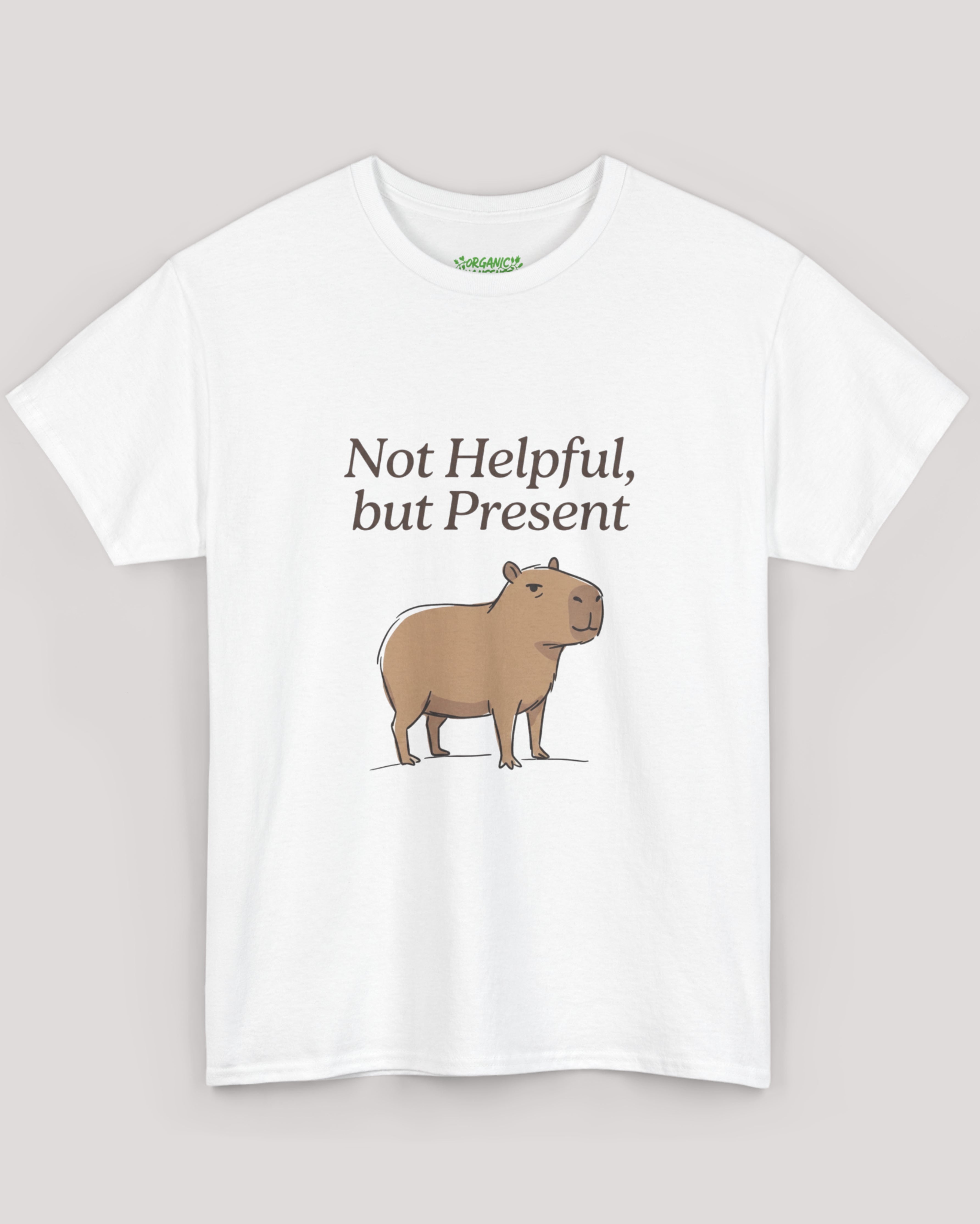 Not Helpful, but Present Capybara Tee
