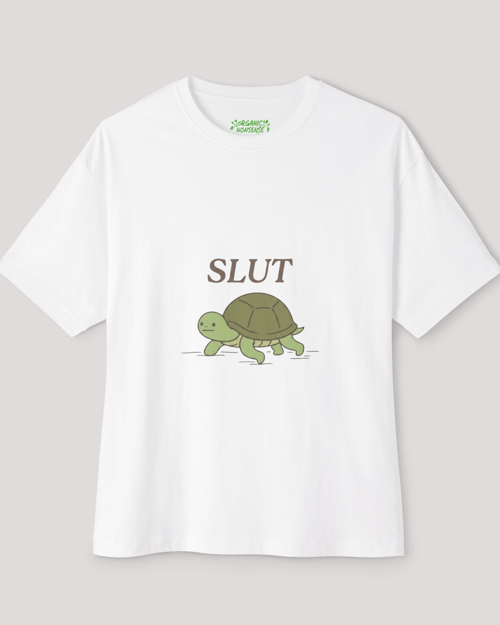 SLUT Oversized Turtle Tee
