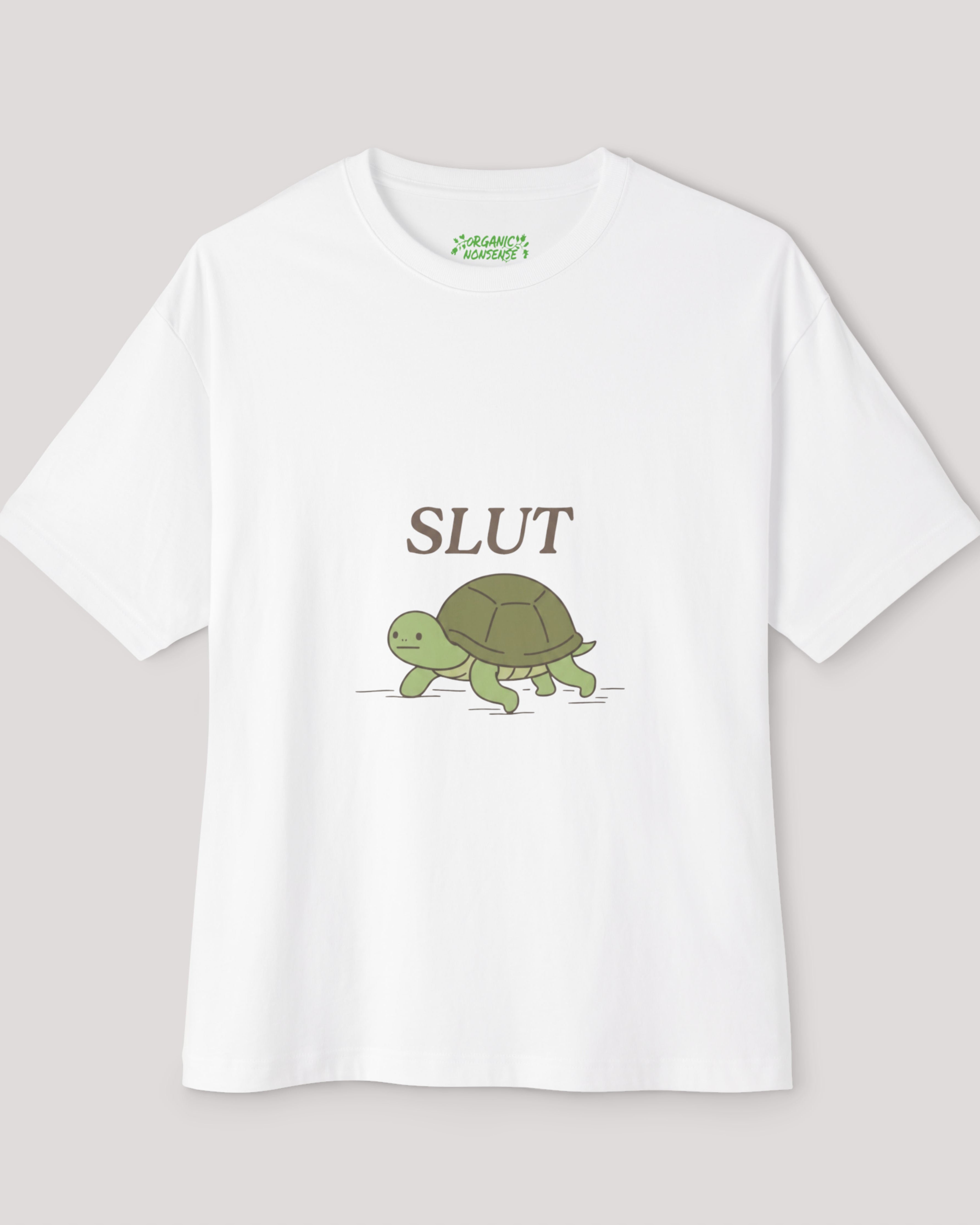 SLUT Oversized Turtle Tee