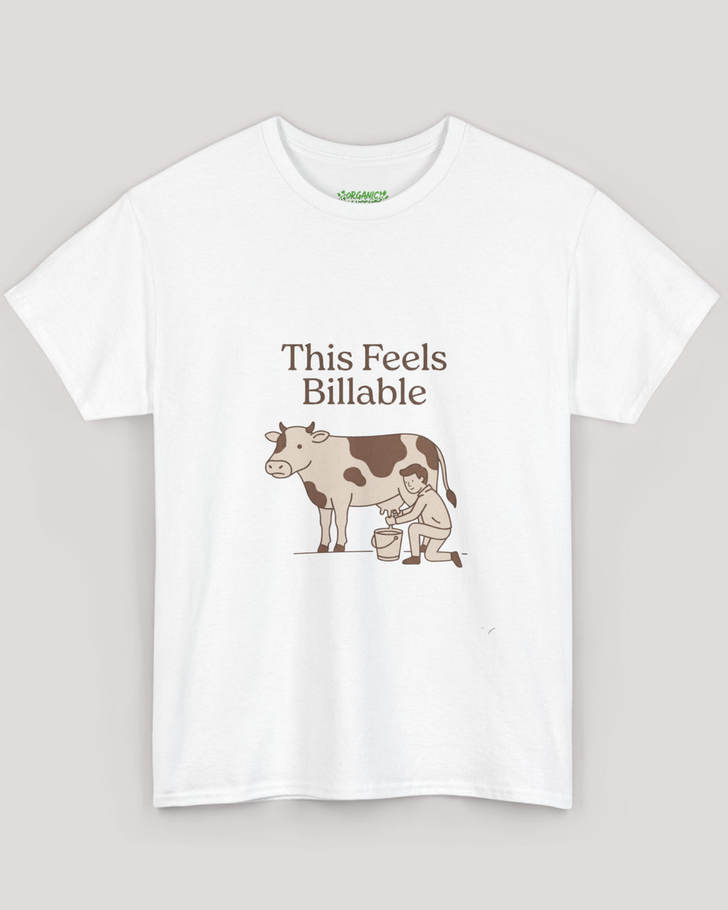 This Feels Billable Cow Tee
