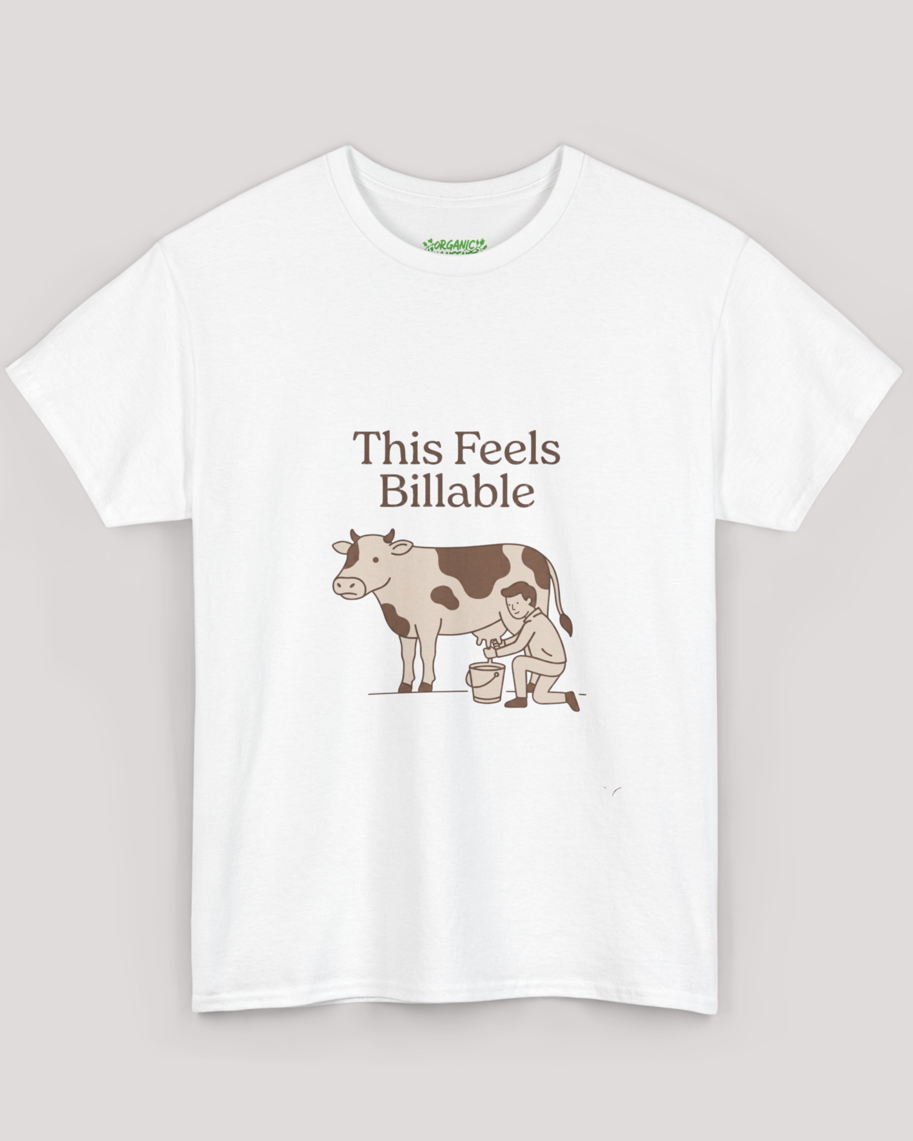 This Feels Billable Cow Tee