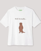 Well Actually Oversized Otter Tee