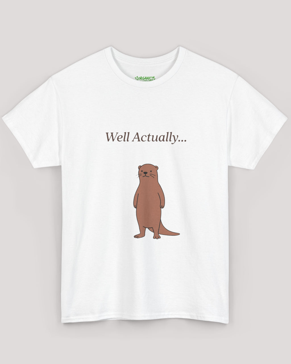 Well Actually Otter Tee