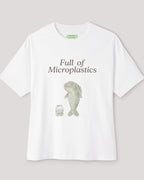 Full of Microplastics Oversized Fish Tee